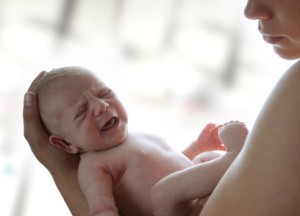 Private Krankenversicherung Schwangerschaft das Baby mit Mutter im Krankenhaus